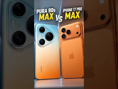Huawei Pura 90s Max vs iPhone 17 Pro Max kamera karşılaştırması!