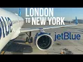 London to New York with JetBlue The Economy Experience A321 LHR - JFK