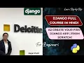 Episode 2 Create Your First Django App Django Tutorial in Hindi