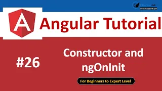 Difference between Constructor and ngOnInit hook Constructor Vs OnInit P26 Angular Tutorial