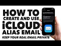 How to Create iCloud Email Aliases Mail Rules iPhone iPad Mac iCloud com Tutorial