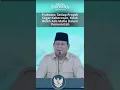 Lagu Prabowo: Setiap Proyek Cegat Kebocorannya, tidak Boleh Ada Mafia Dalam Pemerintah