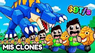 NOS CLONAMOS PARA ROBAR HUEVOS INFINITOS en ROBLOX!