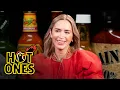 Emily Blunt Is Up to the Challenge While Eating Spicy Wings Hot Ones