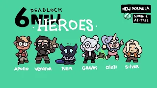 DEADLOCKO 6 NEW HEROES (DEADLOCK ANIMATION)