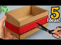 Transforming Cardboard Jute Bath mat 5 GENIUS Recycling Ideas That Will Amaze You