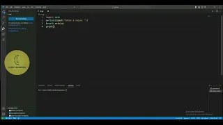 Python importing math package asin - user input CodeLearning