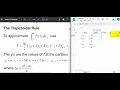 Making a Trapezoid Method Calculator for Approximating Definite Integrals with Google Sheets