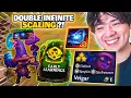 I HIT Set 18 s New INFINITE SCALING Champion With An INFINITE SCALING Augment Then I Hit BIS