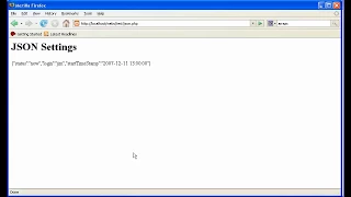 PHP Encoding and Decoding JSON Text