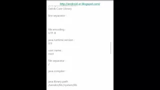 Retrieve system properties using System getProperties