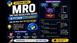 MRO in Python OOP Method Resolution Order Explained Simply