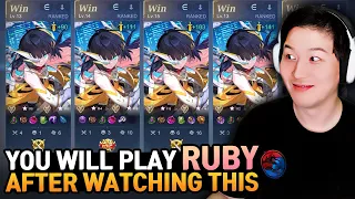 Pro players always Ban or Pick Ruby is too strong in current meta