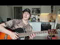 How To Play Bad Luck by Zach Top! Beginner Guitar Tutorial