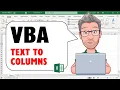 Excel VBA Code to Apply Text to Columns