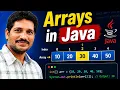 Arrays in Java One dimensional Arrays in Java