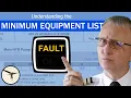 The Minimum Equipment List MEL - What every pilot must know