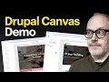 Drupal Canvas Demo - watch out developers