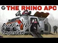 THE RHINO APC IN WARHAMMER 400000 - the Pride of the Imperium