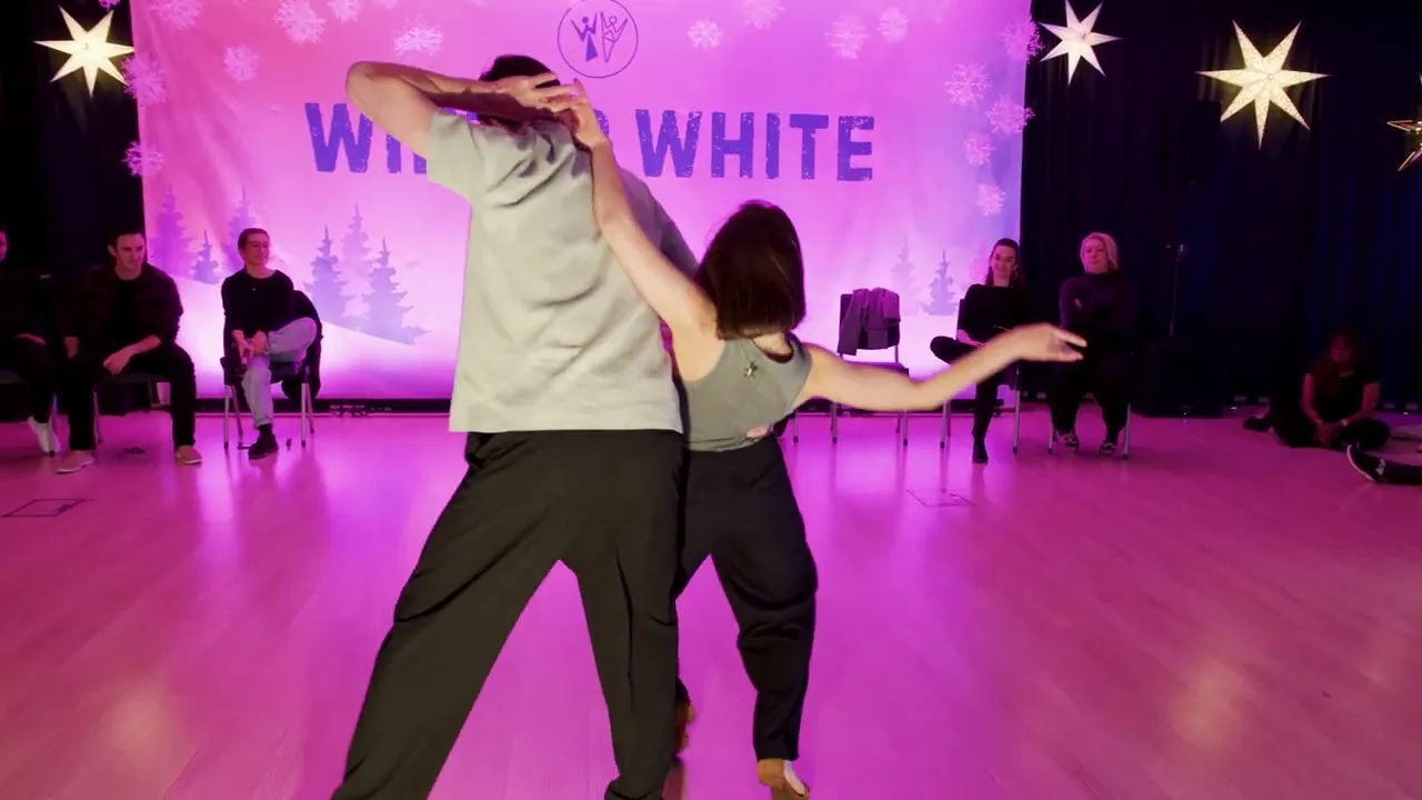 Semion Ovsiannikov & Maria Elizarova - Invitational Jack&Jill - Winter White 2024