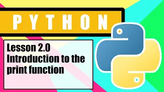 Python for Beginners - Lesson 2 0