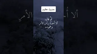 حديث معاذ بن جبل قال قلت يا رسول الله أخبرني بعمل يدخلني الجنة ويباعدني عن النار احاديث قصيرة 