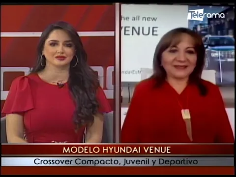 Modelo Hyundai Venue Crossover Compacto, Juvenil y Deportivo