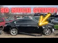 I Found CASH iPhones Weapons MORE In These Abandoned JUNKYARD Cars It s Treasure Hunt Time
