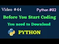 Bengali How To Download and Install Python In Your Machine Python Series