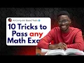 10 Tricks to Pass Any Math Exam - Even If You Didnt Study Enough