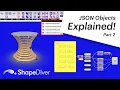 JSON Objects Explained Pt 2 Rhino Grasshopper Tutorial