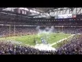 San Fransisco 49ers vs Detroit Lions NFL Football December 2015 Ford Field
