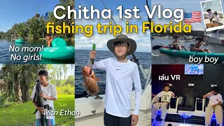 🎣 CHITHA DIARY EP.1 | Fishing Trip in Florida 🇺🇸 No Mom. No Girls. Just the boys 😎