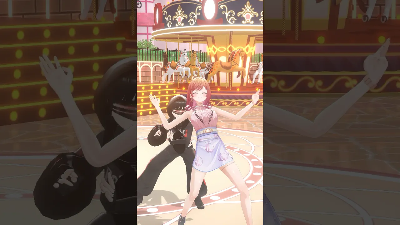 黒子ちゃんと、右肩の蝶?で暴れてみた #踊ってみた #shorts