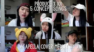 Download PRODUCE X 101 5 CONCEPT SONGS ACAPELLA COVER MEDLEY by JW MP3