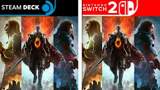 Dragon's Dogma II | Switch 2 vs Steam Deck | Graphics Comparison