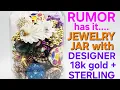Download Lagu 18K GOLD, DESIGNER STERLING, COSTUME in $20.99 JEWELRY JAR #unboxing #thrifting #jewelry