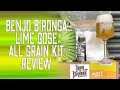 Download Lagu Benjo Bironga Lime Gose Sour Beer - All Grain Recipe Kit Review and Tasting