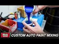 FYI Custom Paint Mixing For Your Car Truck or Motorcycle