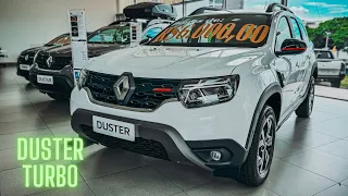 NOVO DUSTER 2025 ICONIC PLUS 1.3 FICOU BEM MAIS COMPLETO!