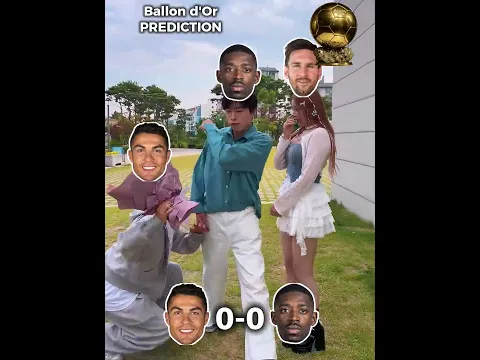 The Ballon d'Or Match Football was made for: Ronaldo vs Dembele