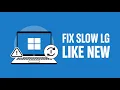 Factory Reset LG Laptop to Like-New Condition Windows 11 Tutorial