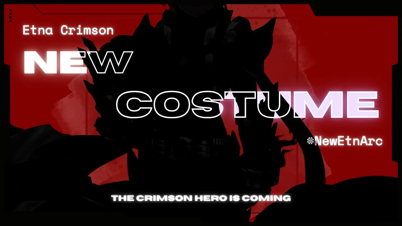 【NEW COSTUME】Etna sanjou! #NewEtnArc【Etna Crimson | NIJISANJI】