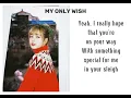 Download Lagu MY ONLY WISH// LISA COVER - lyrics video