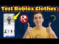 How To Test Clothes In Roblox Before Buying Any Outfit 2026