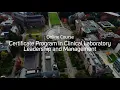 Certificate Program in Clinical Laboratory Leadership and Management