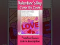 Valentines Day Coloring Pages Valentines Day Activities Nouns and Verbs Sort Worksheets Color