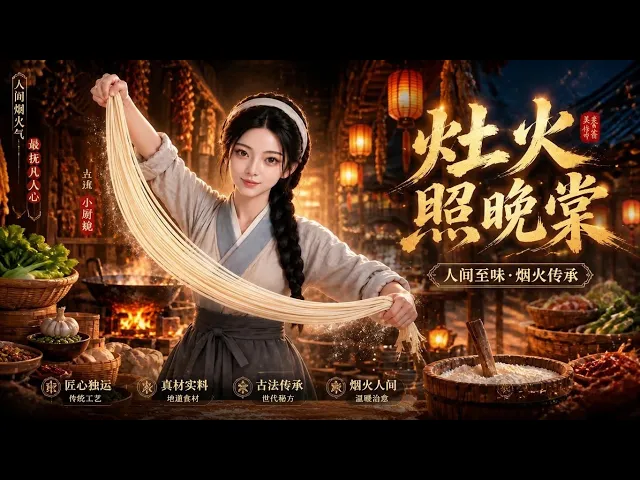 灶火照晚棠