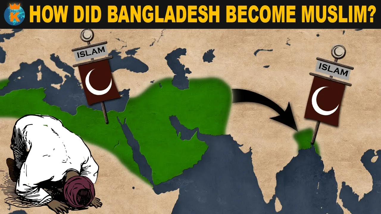 How did Bangladesh become Muslim?