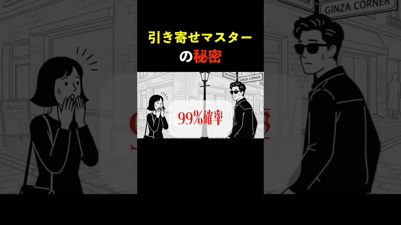 確率99%!引き寄せマスターの秘密